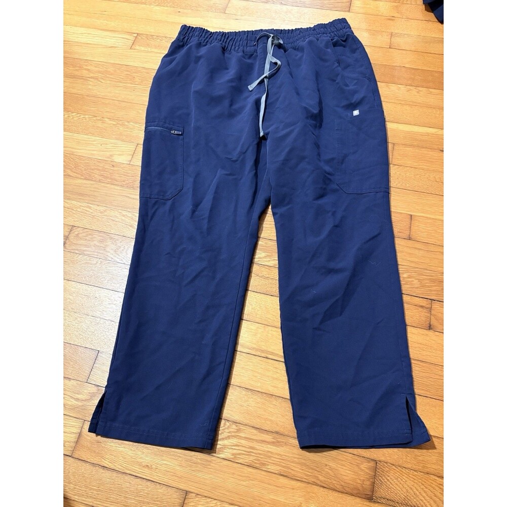 FIGS Size XXL/P Isabel Scrub Pants Navy Blue